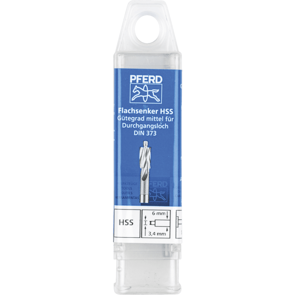 PFERD Bohr- und Senkwerkzeuge FLS HSS DIN 373 6,0 M Produktbild img2 L