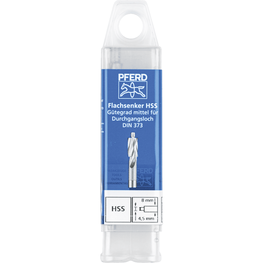PFERD Bohr- und Senkwerkzeuge FLS HSS DIN 373 8,0 M Produktbild img2 L