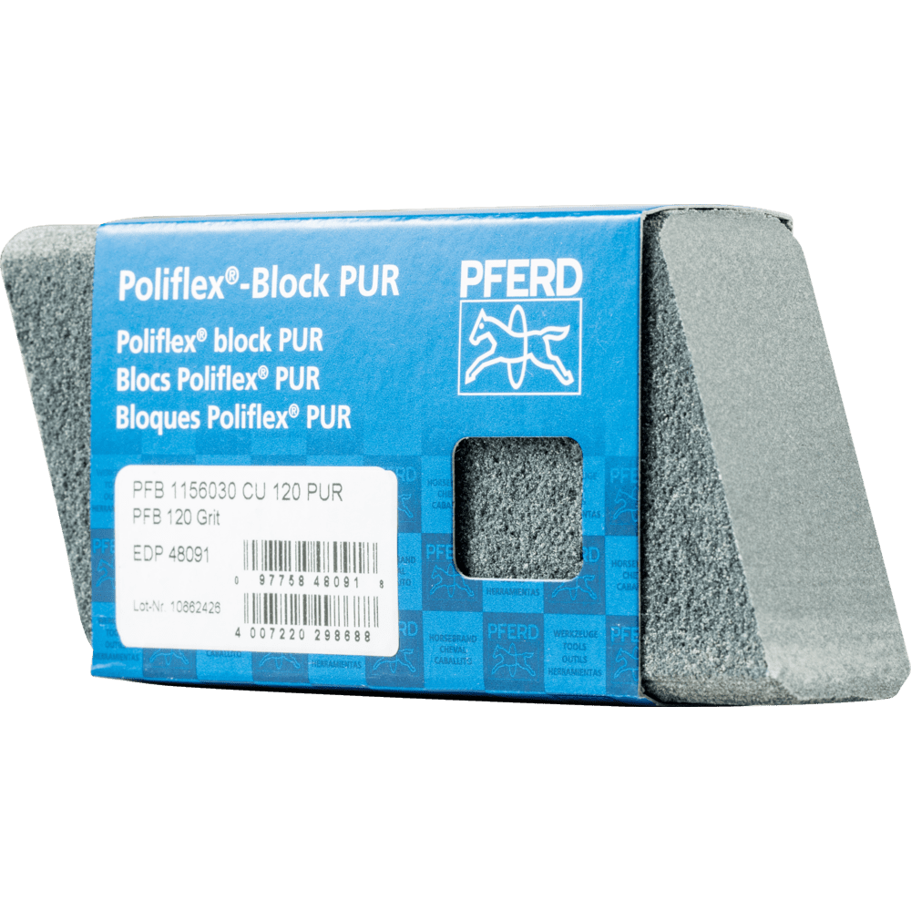 PFERD Poliflex-Feinschleif-Werkzeuge PFB 1156030 CU 120 PUR Produktbild img1 L