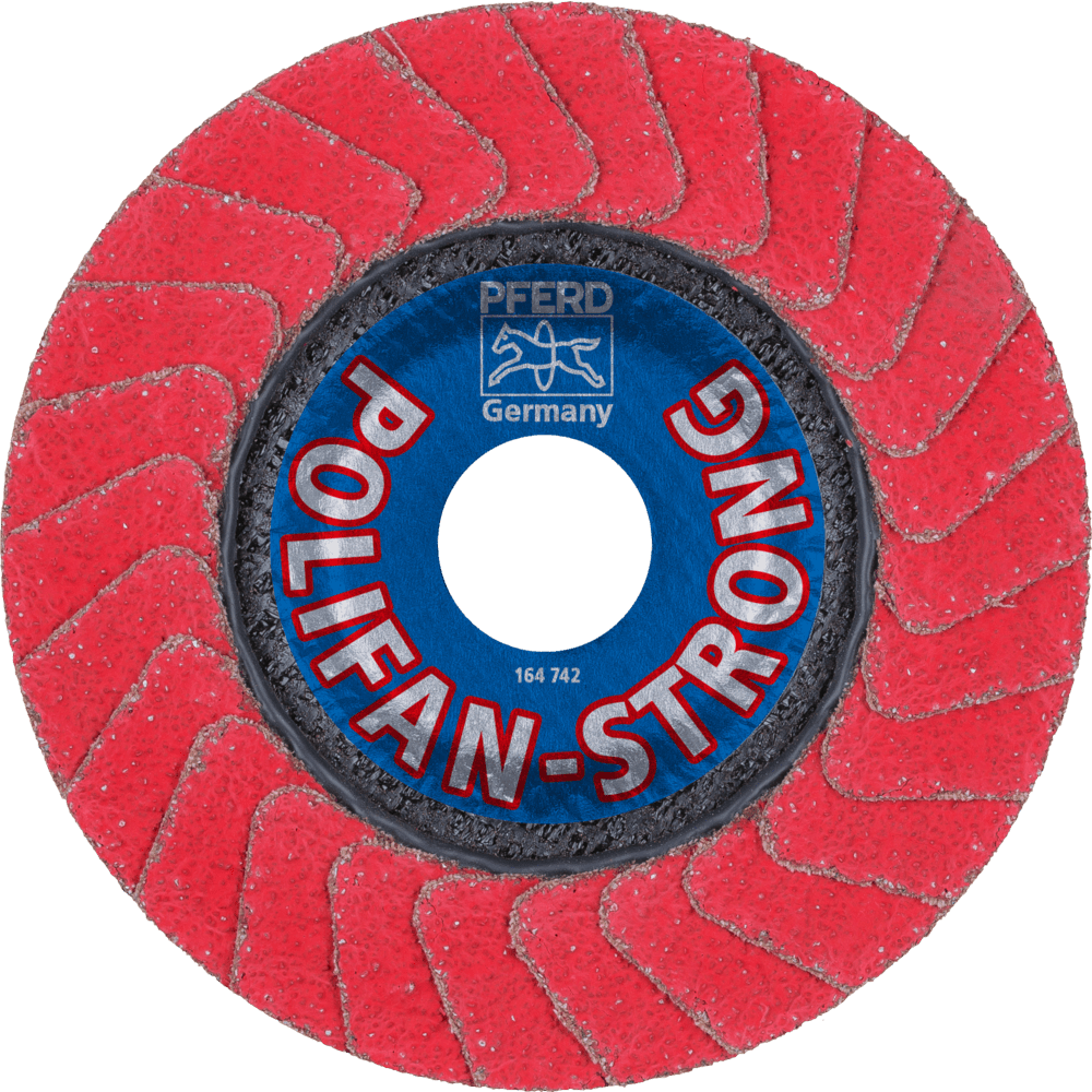 PFERD POLIFAN-Fächerscheiben PFC 115 CO-FREEZE 50 SGP STRONG INOX Produktbild img3 L