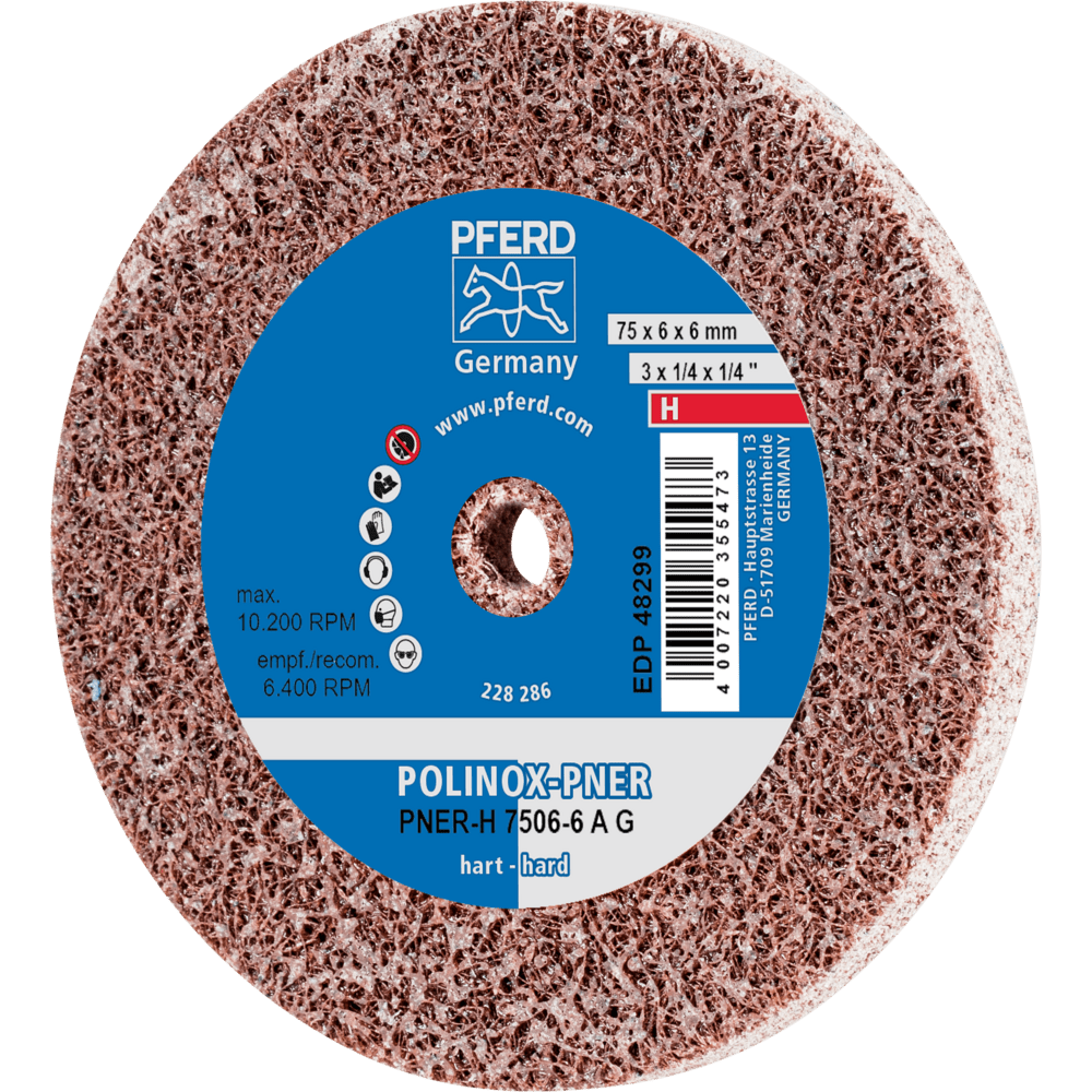 PFERD Vlieswerkzeuge PNER-H 7506-6 A G Produktbild img1 L