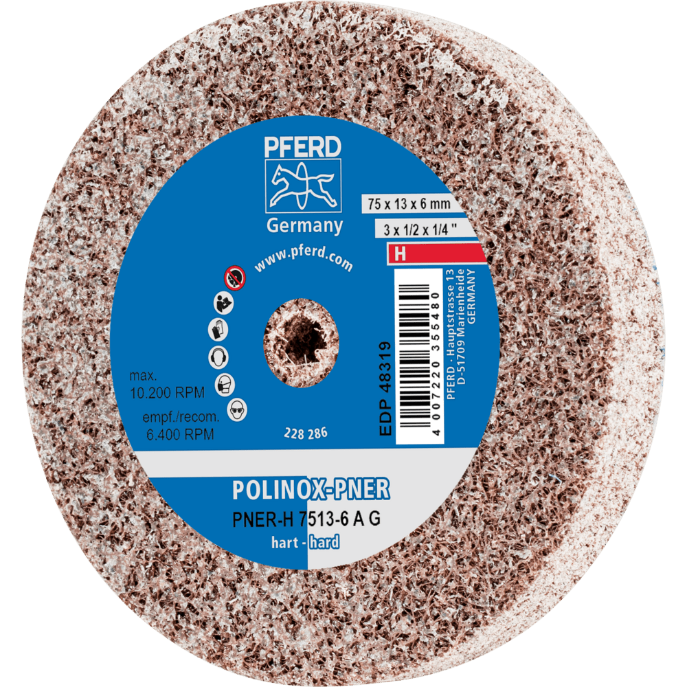 PFERD Vlieswerkzeuge PNER-H 7513-6 A G Produktbild img1 L