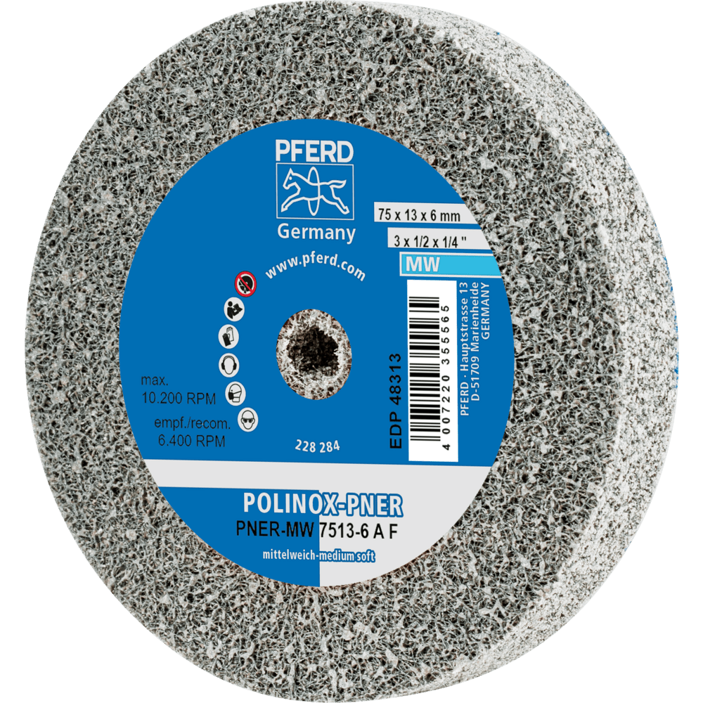 PFERD Vlieswerkzeuge PNER-MW 7513-6 A F Produktbild img1 L