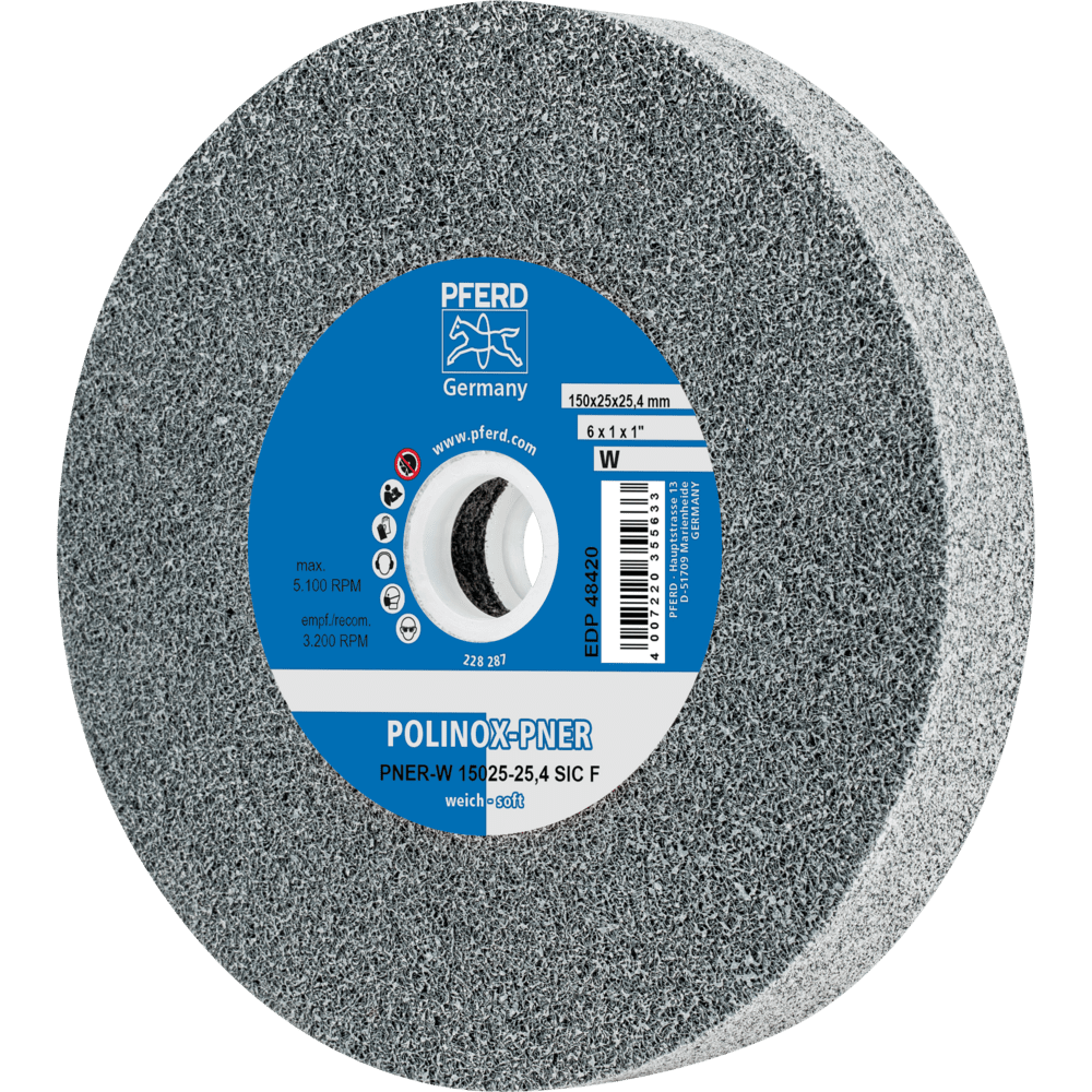 PFERD Vlieswerkzeuge PNER-W 15025-25,4 SiC F Produktbild img1 L