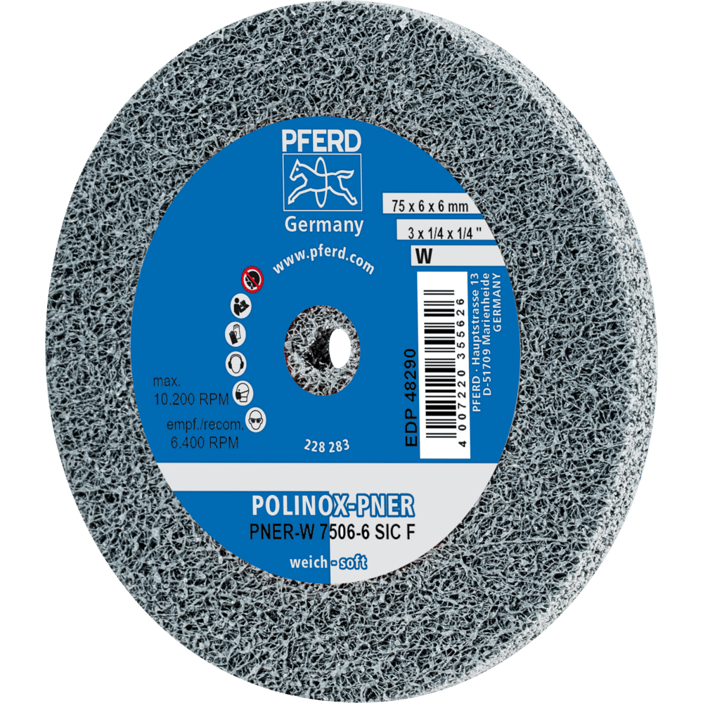 PFERD Vlieswerkzeuge PNER-W 7506-6 SiC F Produktbild img1 L