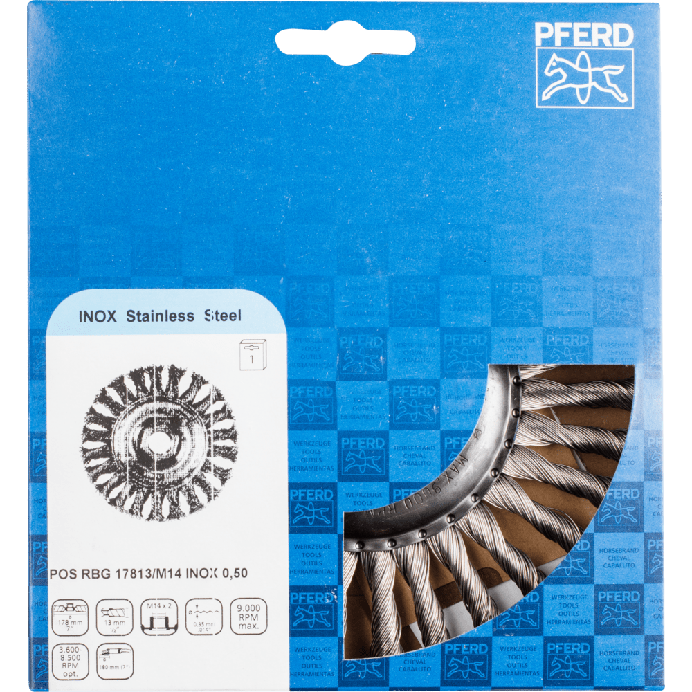 PFERD Rundbürsten POS RBG 17813/M14 ST 0,50 Produktbild img2 L