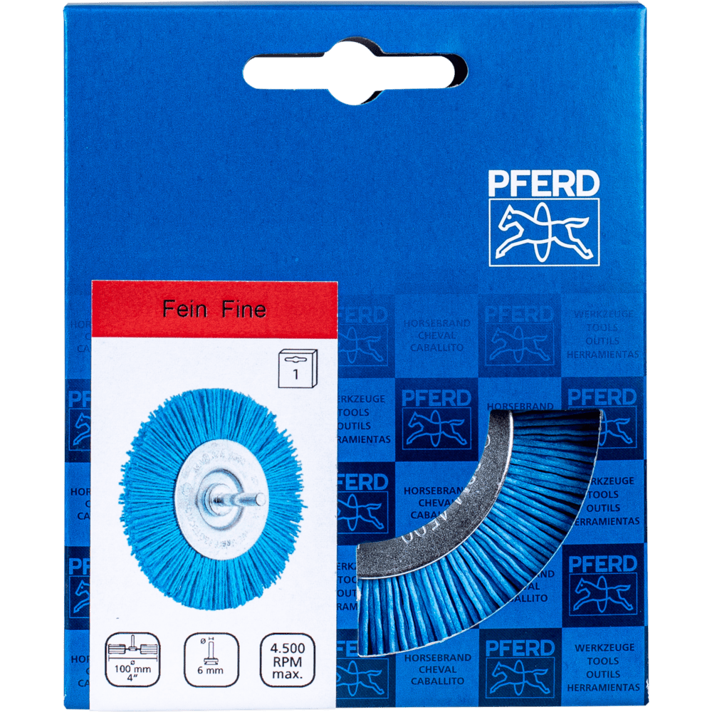 PFERD PS-Bürsten POS RBU 10010/6 BLUE 180 UNIVERSAL (1) Produktbild img2 L