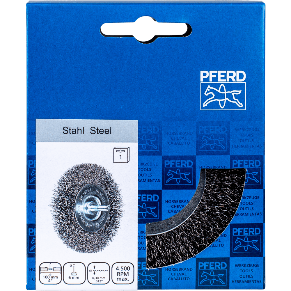PFERD PS-Bürsten POS RBU 10012/6 ST 0,30 UNIVERSAL (1) Produktbild img2 L