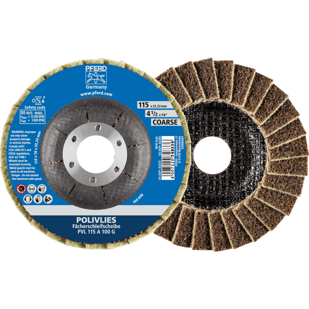 PFERD Vlieswerkzeuge PVL 115 A 100 G Produktbild img1 L