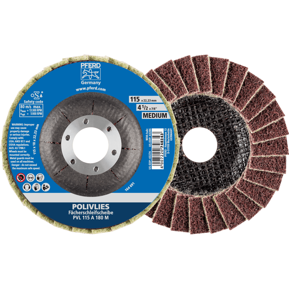 PFERD Vlieswerkzeuge PVL 115 A 180 M Produktbild img1 L