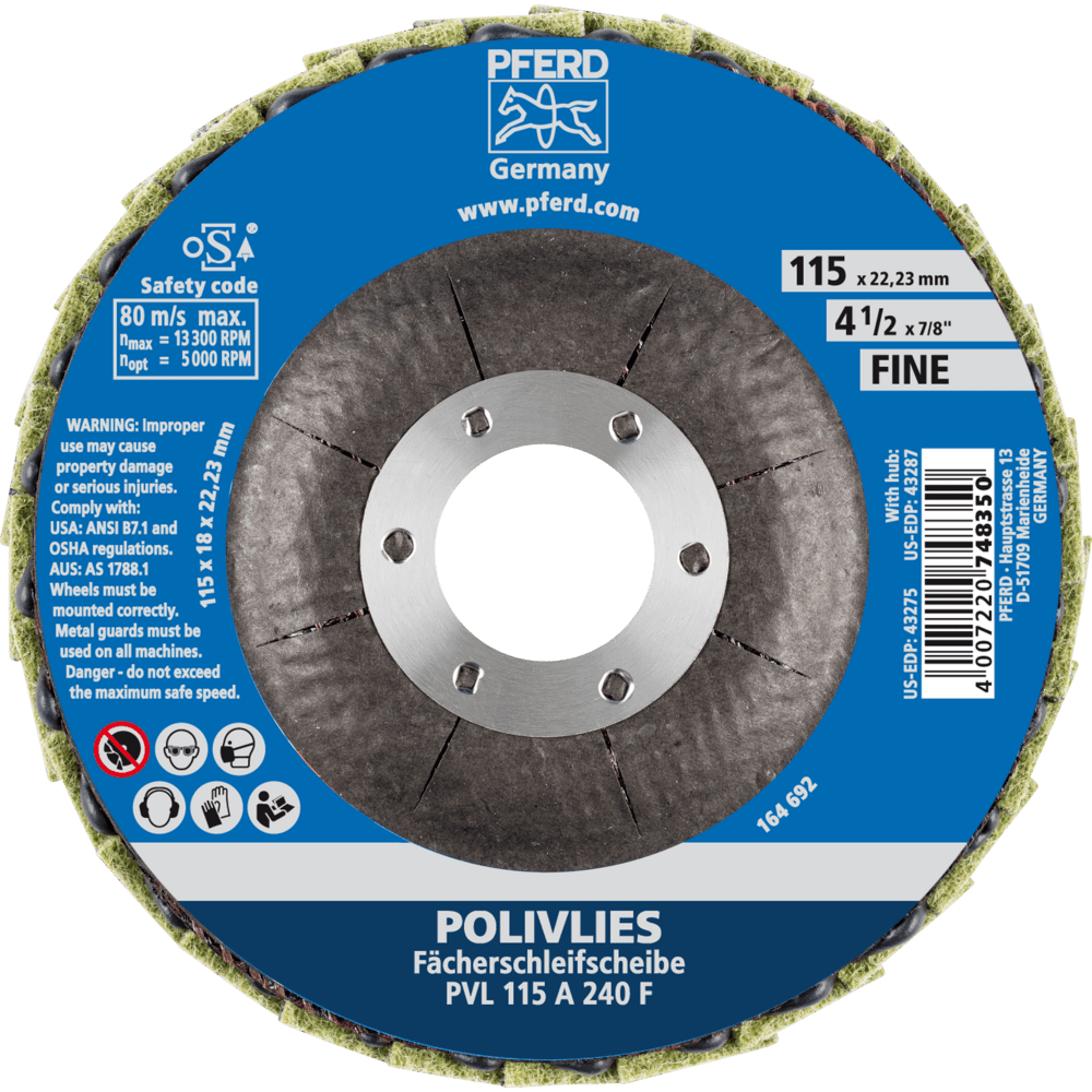 PFERD Vlieswerkzeuge PVL 115 A 240 F Produktbild img3 L
