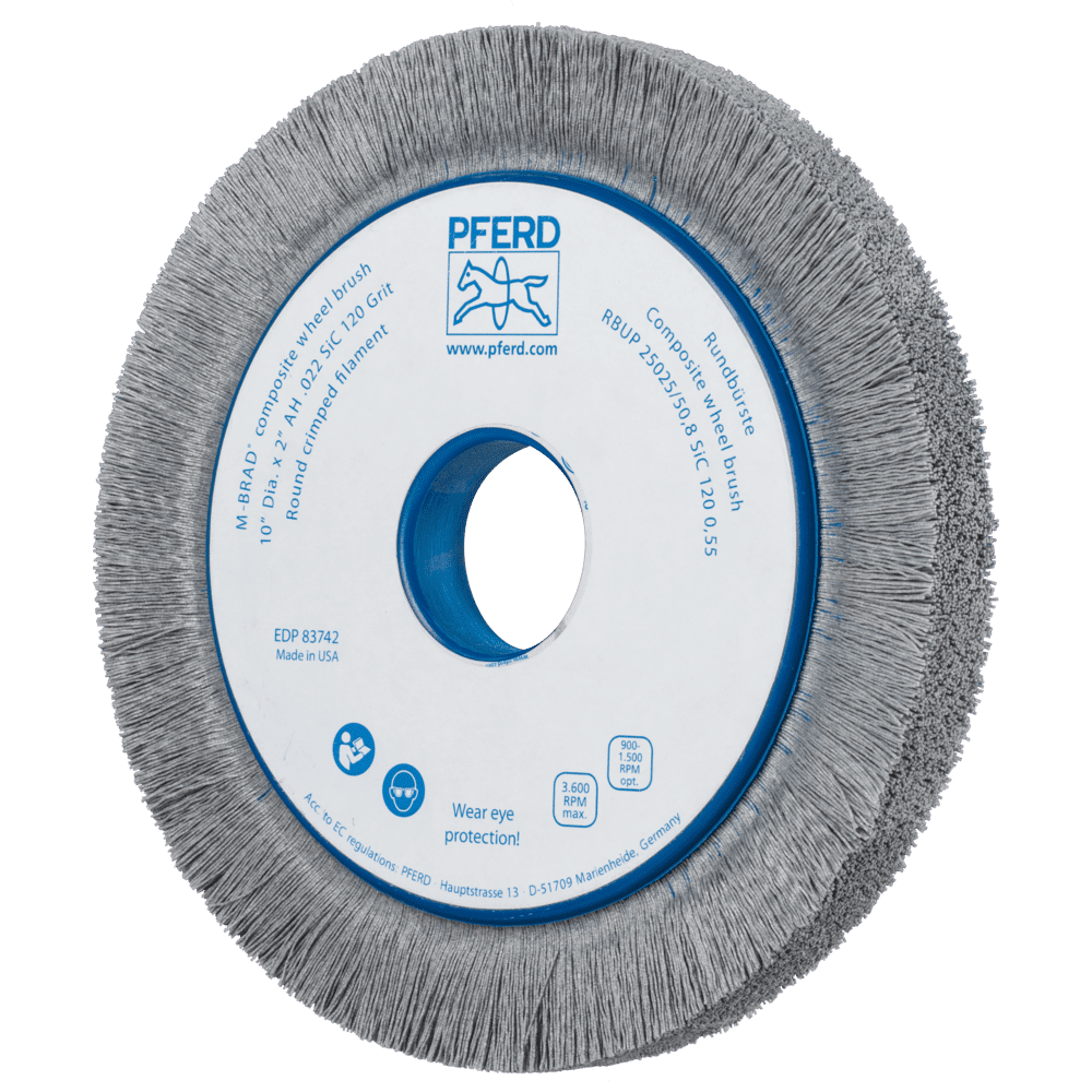 PFERD Bürsten mit Plastikkörper RBUP 25025/50,8 SiC 120 0,55 Produktbild img1 L