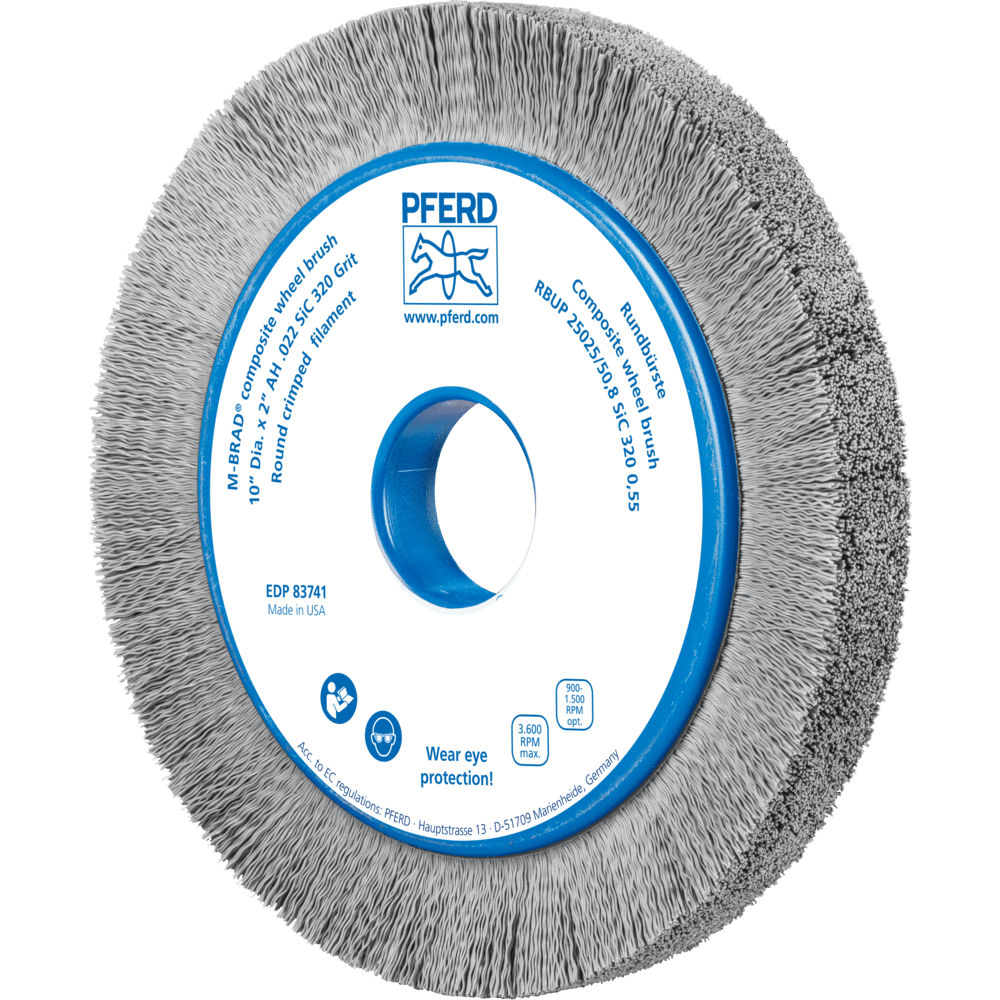 PFERD Bürsten mit Plastikkörper RBUP 25025/50,8 SiC 320 0,55 Produktbild img1 L