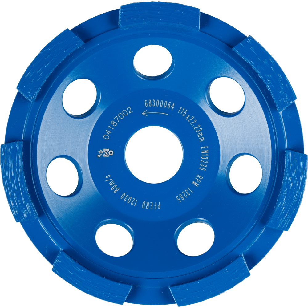 PFERD Diamantwerkzeuge für die Bauindustrie DCW 1R 115X6X22,23 PSF Produktbild img1 L