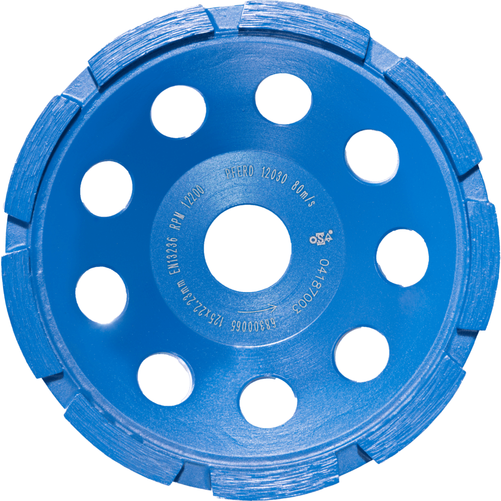 PFERD Diamantwerkzeuge für die Bauindustrie DCW 1R 125X6X22,23 PSF Produktbild img1 L
