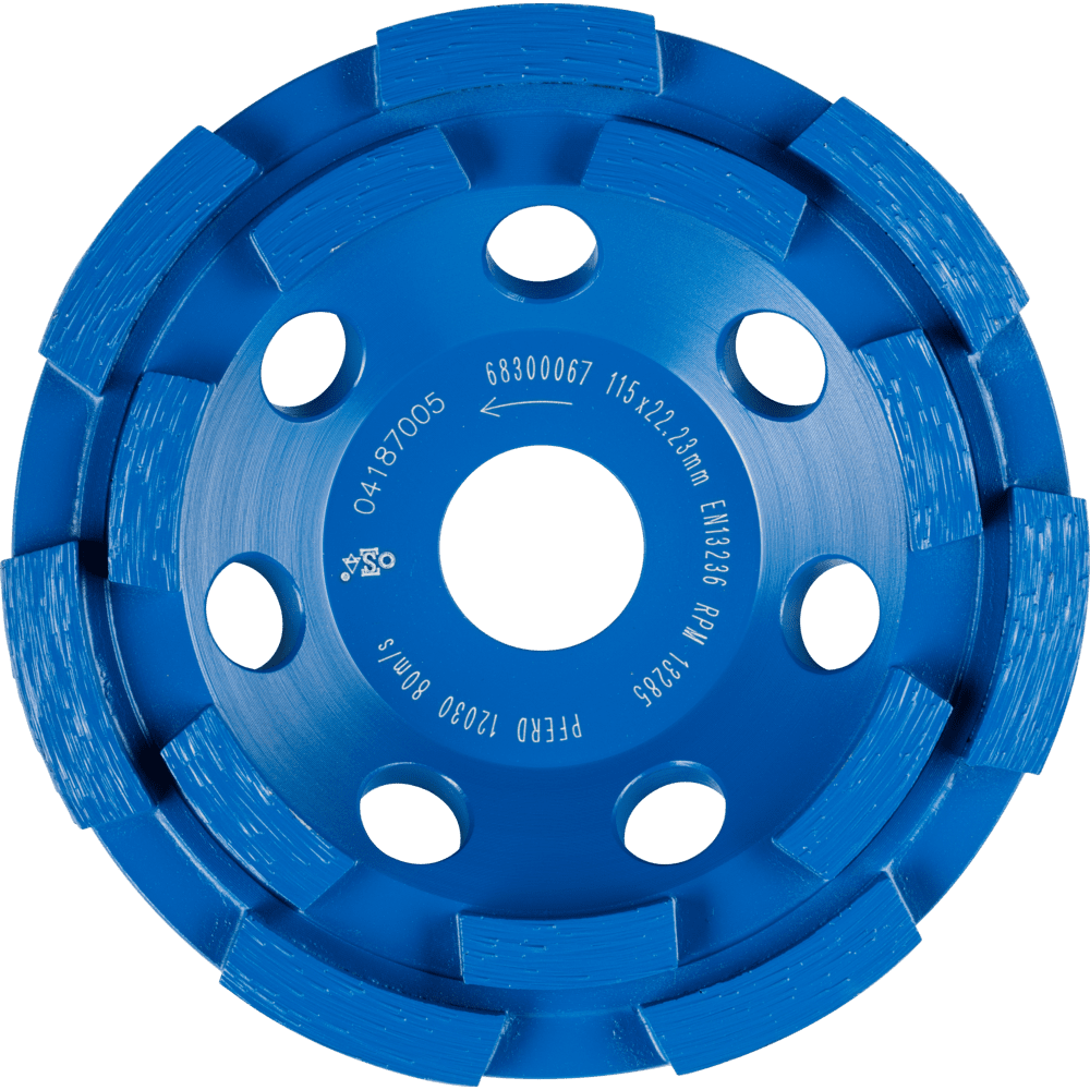 PFERD Diamantwerkzeuge für die Bauindustrie DCW 2R 115X6X22,23 PSF Produktbild img1 L