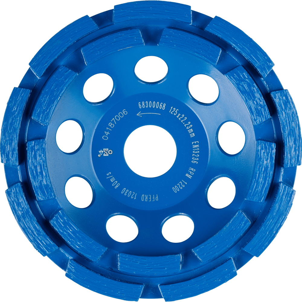 PFERD Diamantwerkzeuge für die Bauindustrie DCW 2R 125X6X22,23 PSF Produktbild img1 L