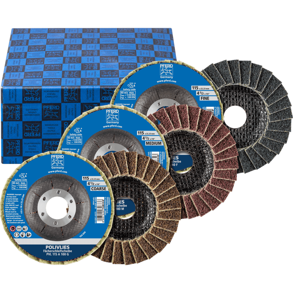 PFERD Vlieswerkzeuge SET PVL 115 A Produktbild img1 L