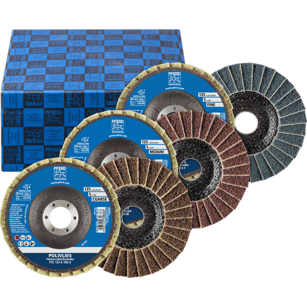 PFERD Vlieswerkzeuge SET PVL 125 A Produktbild img1 L