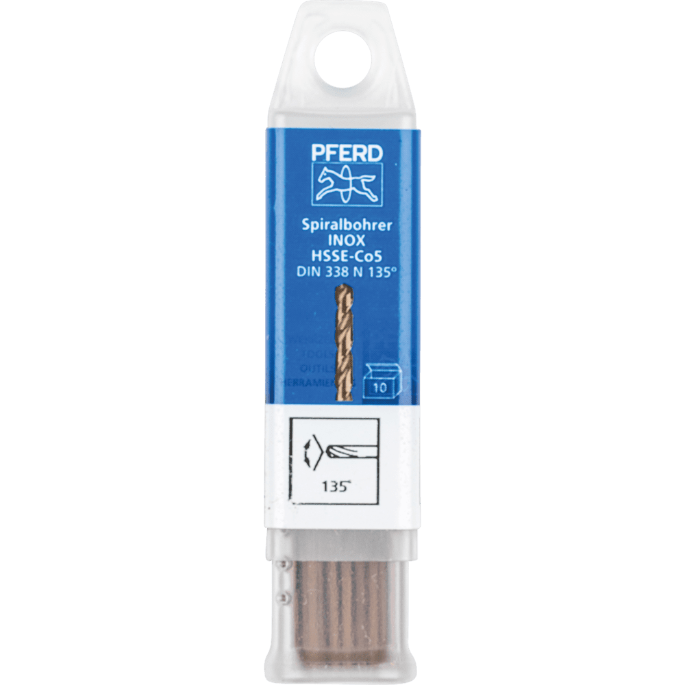 PFERD Bohr- und Senkwerkzeuge SPB DIN 338 HSSE N 1,5 INOX Produktbild img2 L