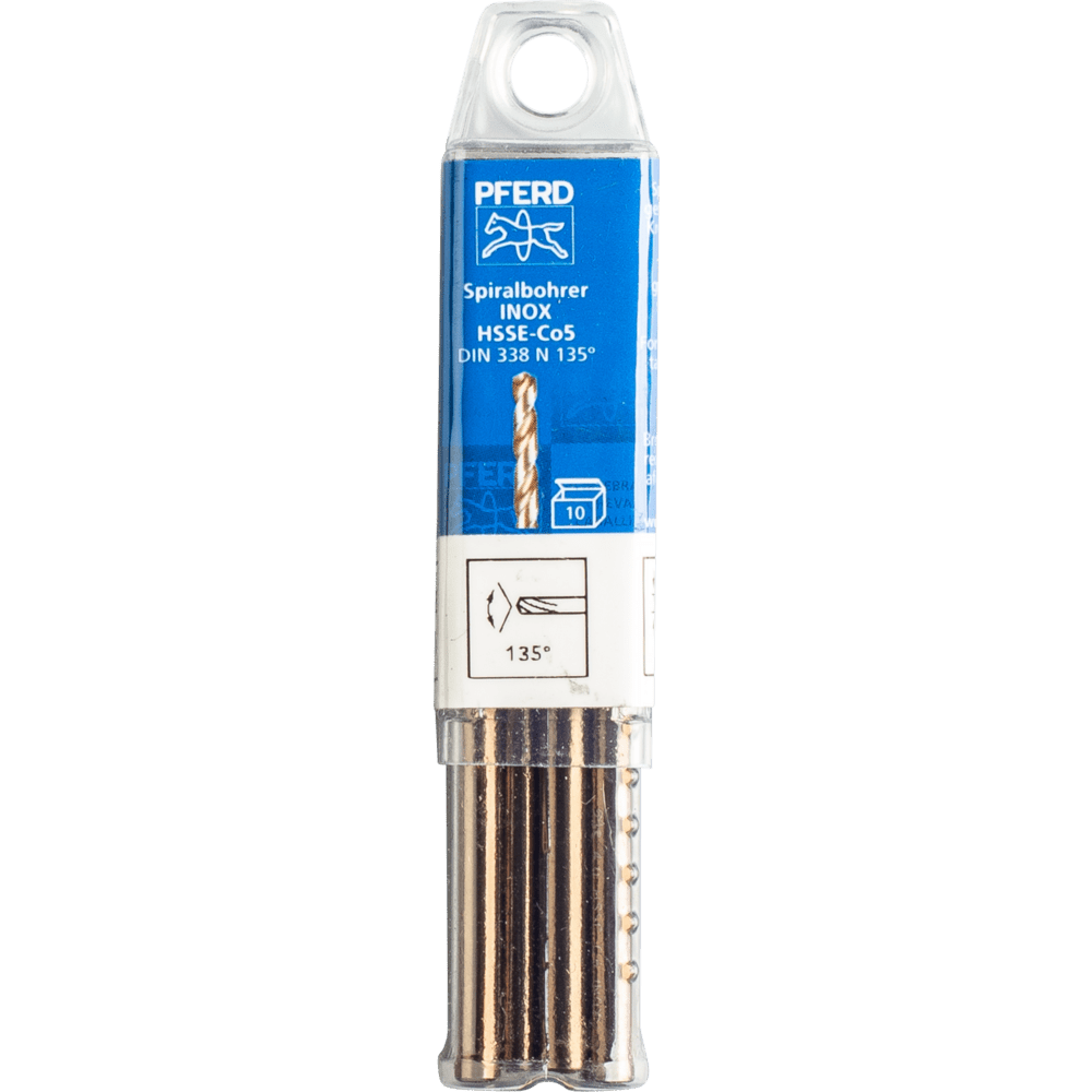 PFERD Bohr- und Senkwerkzeuge SPB DIN 338 HSSE N 4,0 INOX Produktbild img2 L