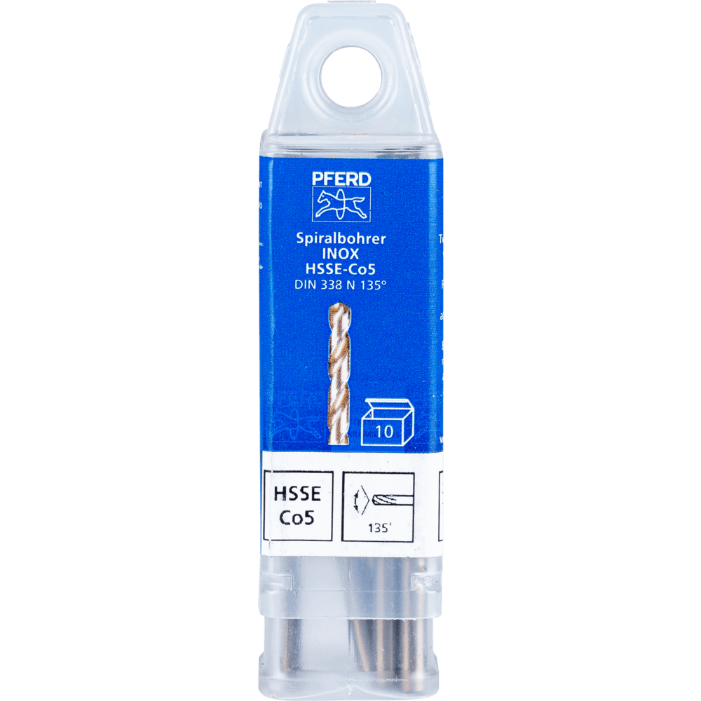 PFERD Bohr- und Senkwerkzeuge SPB DIN 338 HSSE N 4,1 INOX Produktbild img2 L