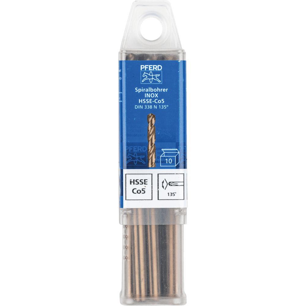 PFERD Bohr- und Senkwerkzeuge SPB DIN 338 HSSE N 5,5 INOX Produktbild img2 L