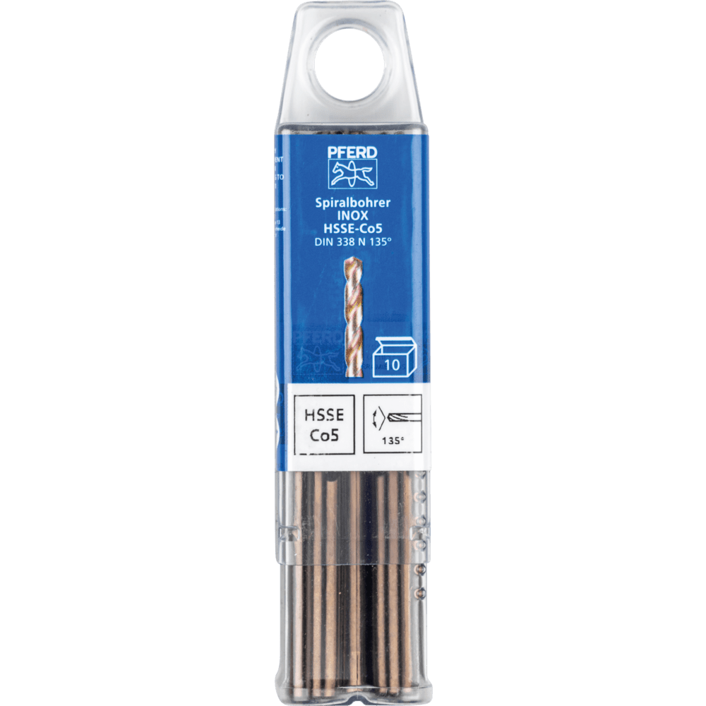 PFERD Bohr- und Senkwerkzeuge SPB DIN 338 HSSE N 6,0 INOX Produktbild img2 L