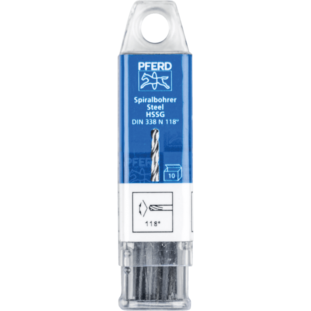 PFERD Bohr- und Senkwerkzeuge SPB DIN 338 HSSG N 2,5 STEEL Produktbild img2 L
