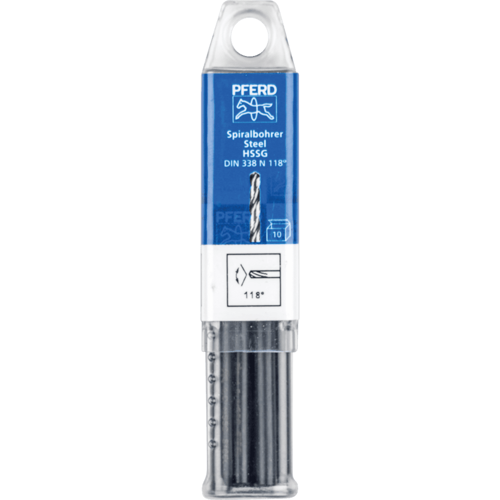PFERD Bohr- und Senkwerkzeuge SPB DIN 338 HSSG N 4,0 STEEL Produktbild img2 L