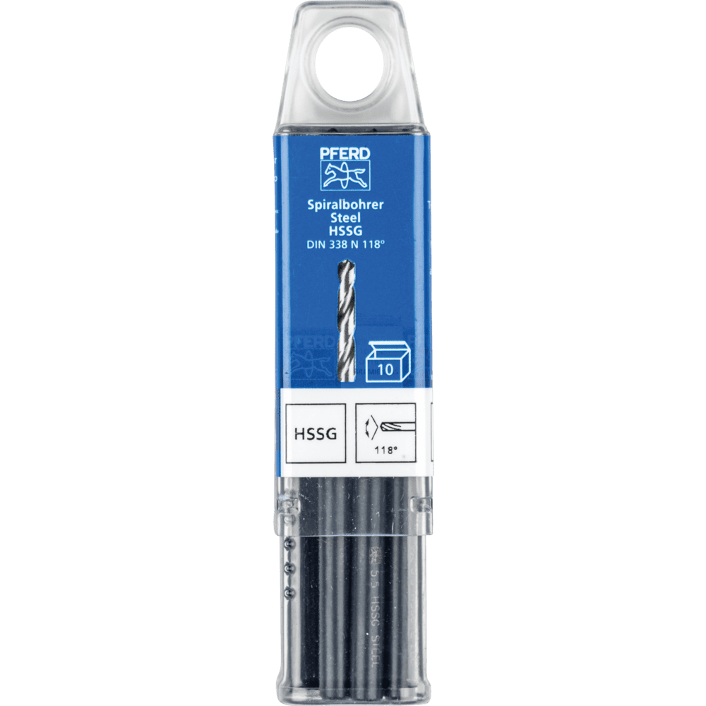 PFERD Bohr- und Senkwerkzeuge SPB DIN 338 HSSG N 5,5 STEEL Produktbild img2 L