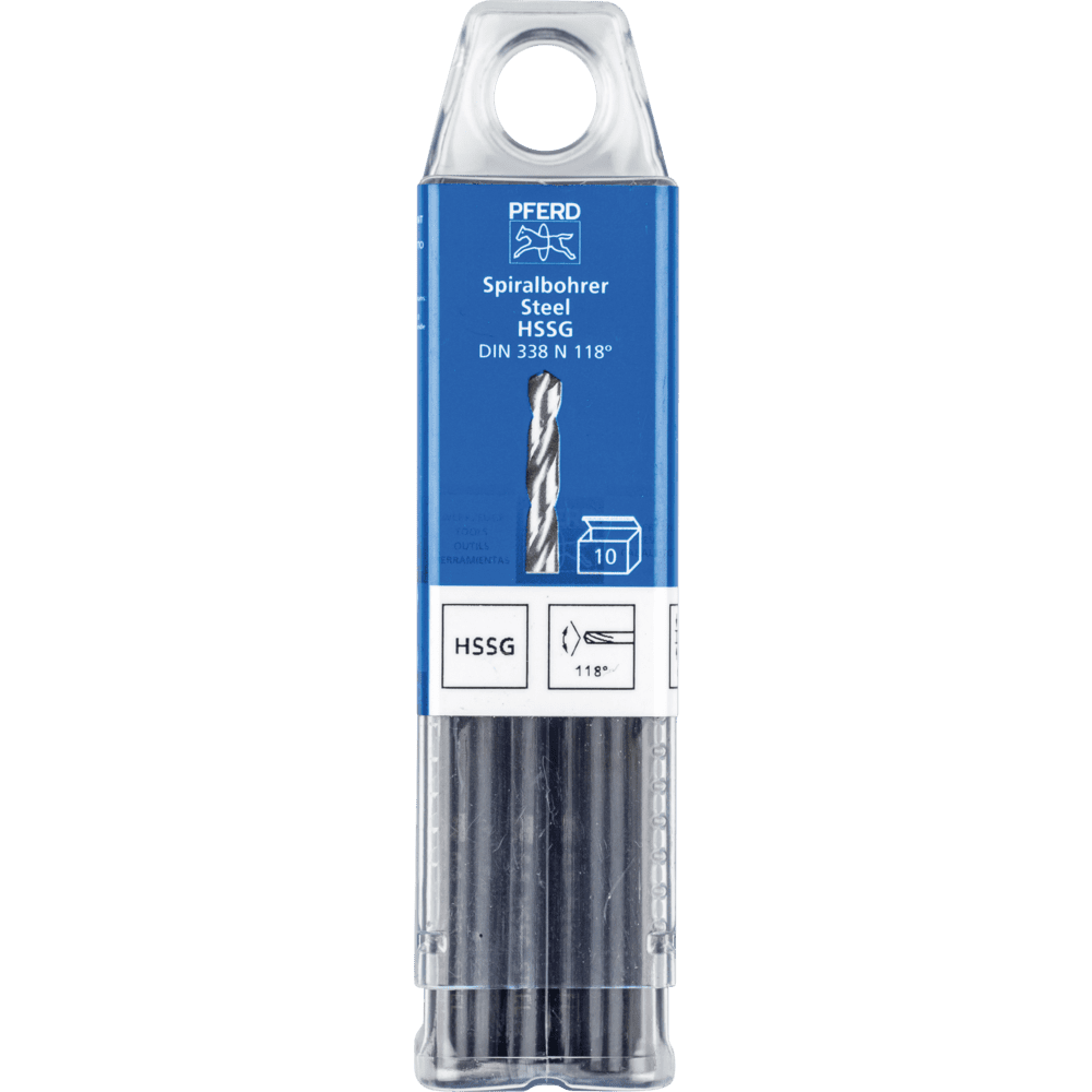 PFERD Bohr- und Senkwerkzeuge SPB DIN 338 HSSG N 6,5 STEEL Produktbild img2 L