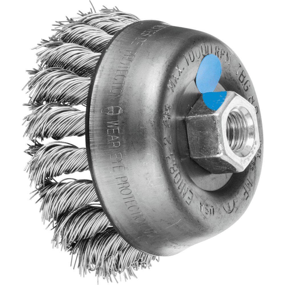 PFERD Topfbürsten mit Gewinde TBG 80/M14 INOX 0,50 Produktbild img1 L