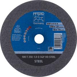 PFERD HEAVY DUTY SGP bis Ø 2000 mm 100 T 250-1,8 Q SGP HD STEEL/30,0 Produktbild