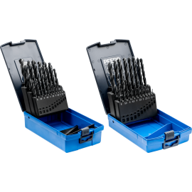 HSSG-Spiralbohrer-Set STEEL