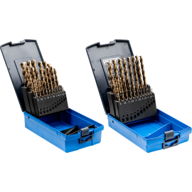 HSSE-Spiralbohrer-Set INOX