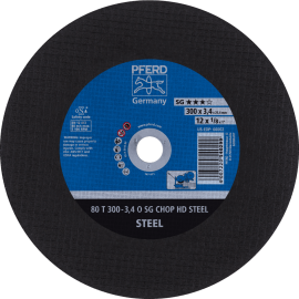 PFERD CHOPSAW stat. Trennscheiben 80 T 300-3,4 O SG CHOP HD STEEL/25,4 Produktbild
