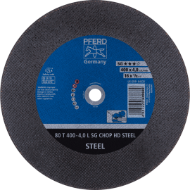 PFERD CHOPSAW stat. Trennscheiben 80 T 400-4,0 L SG CHOP HD STEEL/25,4 Produktbild
