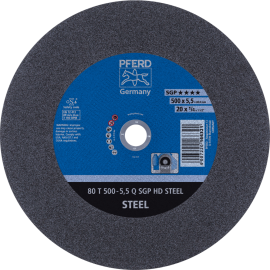 PFERD HEAVY DUTY SGP bis Ø 2000 mm 80 T 500-5,5 Q SGP HD STEEL/40,0 Produktbild
