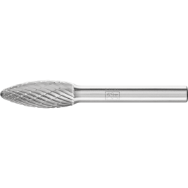 Hartmetallfrässtifte für universellen Einsatz, Zahnung 3, Flammenform B