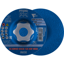 CC-GRIND Schleifscheiben SOLID SGP INOX ★★★★