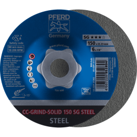 PFERD CC-GRIND (inkl. SOLID, FLEX, STRONG) CC-GRIND SOLID 150 SG STEEL Produktbild