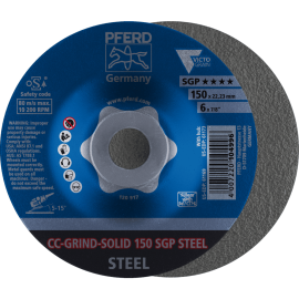 PFERD CC-GRIND (inkl. SOLID, FLEX, STRONG) CC-GRIND SOLID 150 SGP STEEL Produktbild