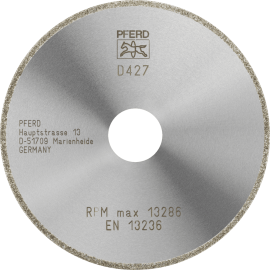 PFERD Dia.- und CBN-Trennwerkzeuge Galvanik D1A1R 115-2-22,23 D 427 GAD Produktbild