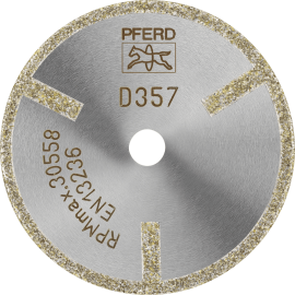 PFERD Dia.- und CBN-Trennwerkzeuge Galvanik D1A1R 50-2-10 D 357 GAG Produktbild