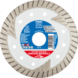 PFERD Diamantwerkzeuge für die Bauindustrie DG 125 x 2,2 x 22,23 SG Produktbild