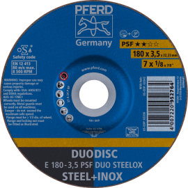 PFERD Trennscheiben E 180-3,5 PSF DUO STEELOX Produktbild