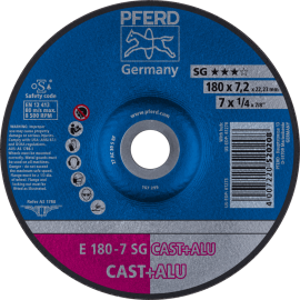 PFERD Schruppscheiben E 180-7 SG CAST+ALU Produktbild