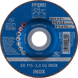 PFERD Trennscheiben EH 115-2,4 SG INOX Produktbild