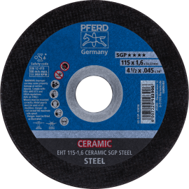 PFERD Trennscheiben EHT 115-1,6 CERAMIC SGP STEEL Produktbild